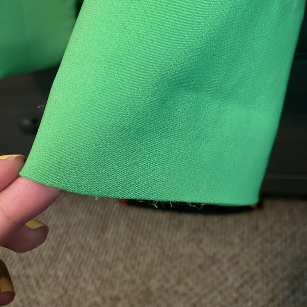 Bobbles & Lace Soft Lime Green Blazer - Picture 5 of 10